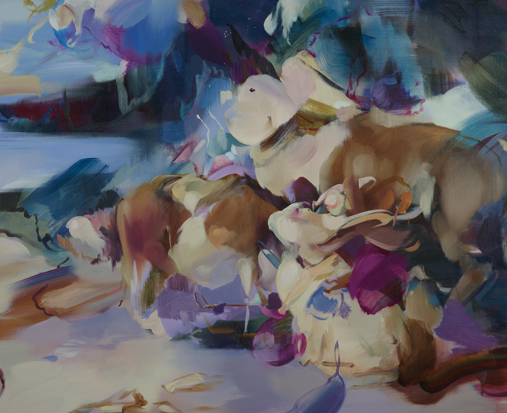 *Four Seasons: Winter* (Detail) © Flora Yukhnovich. Photo: Joseph Corsica Jr.